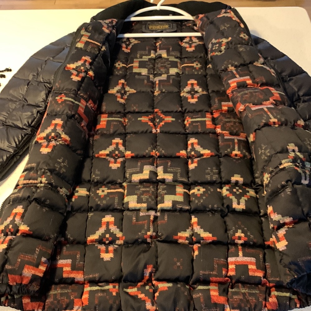 Pendleton Down Filled Black Jacket